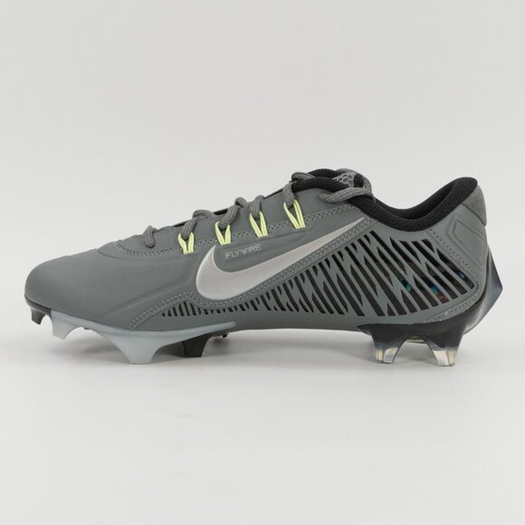 Nike Vapor Edge 360 VC Smoke Grey Barely Volt DO6294-002 Football Cleats size 8 - Picture 2 of 7